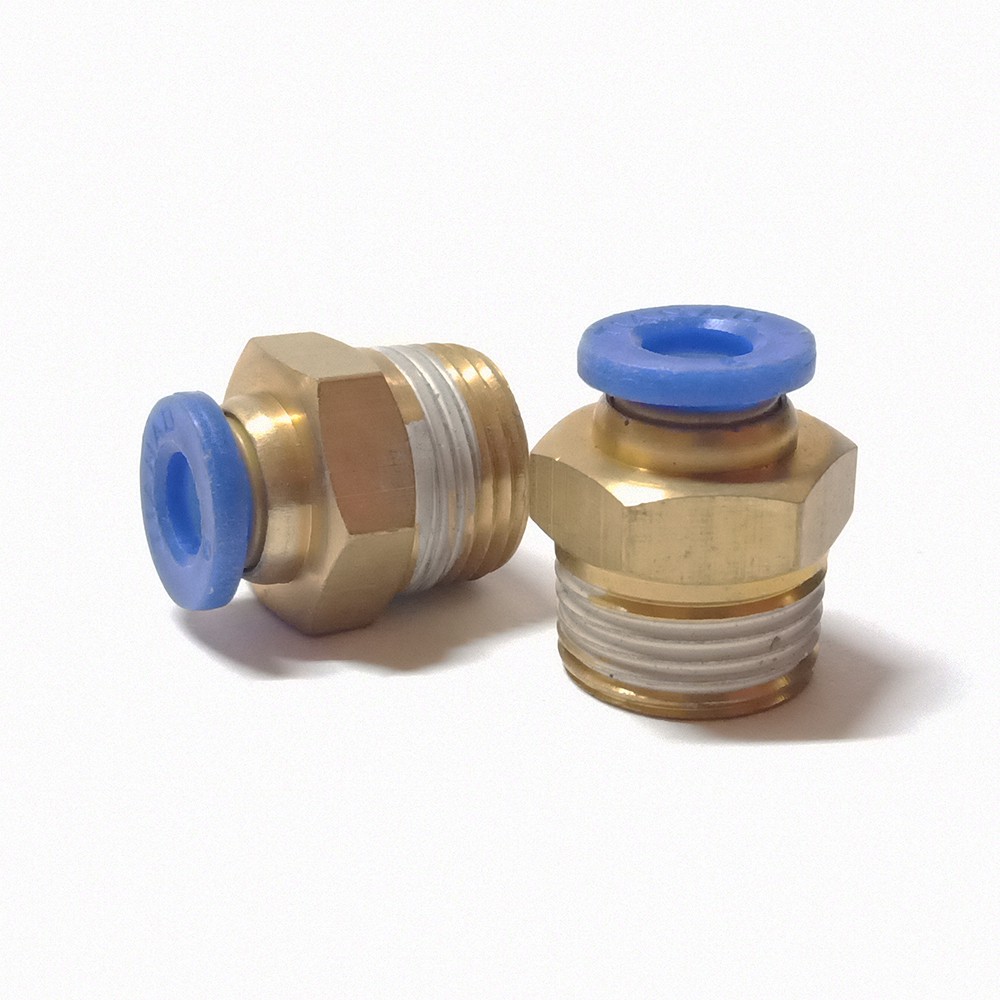 Pneumatic Push In Fitting 6mm X 3 8 Straight Male Connector